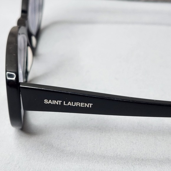 Saint Laurent Eyeglasses SL316 Betty 001 Black Oval Square 53-19-145 Frames Only - Picture 10 of 15